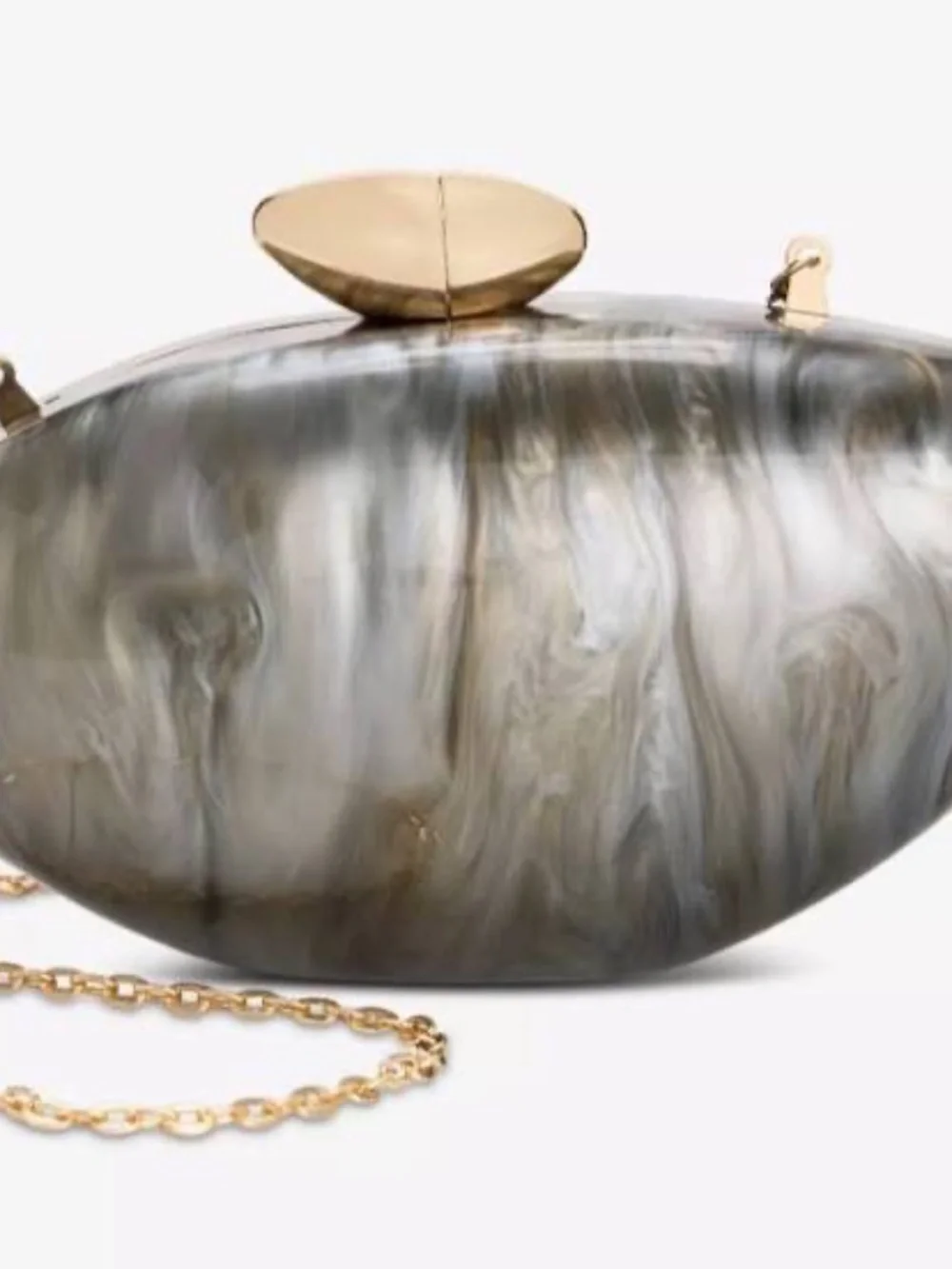 I.N.C. International Concepts Acrylic Shell Clutch
